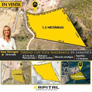 Oportunidad Única en Samaipata terreno en venta